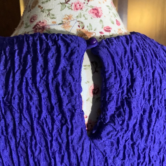 Purple Dress Size 6 Retro EUC - Picture 6 of 9